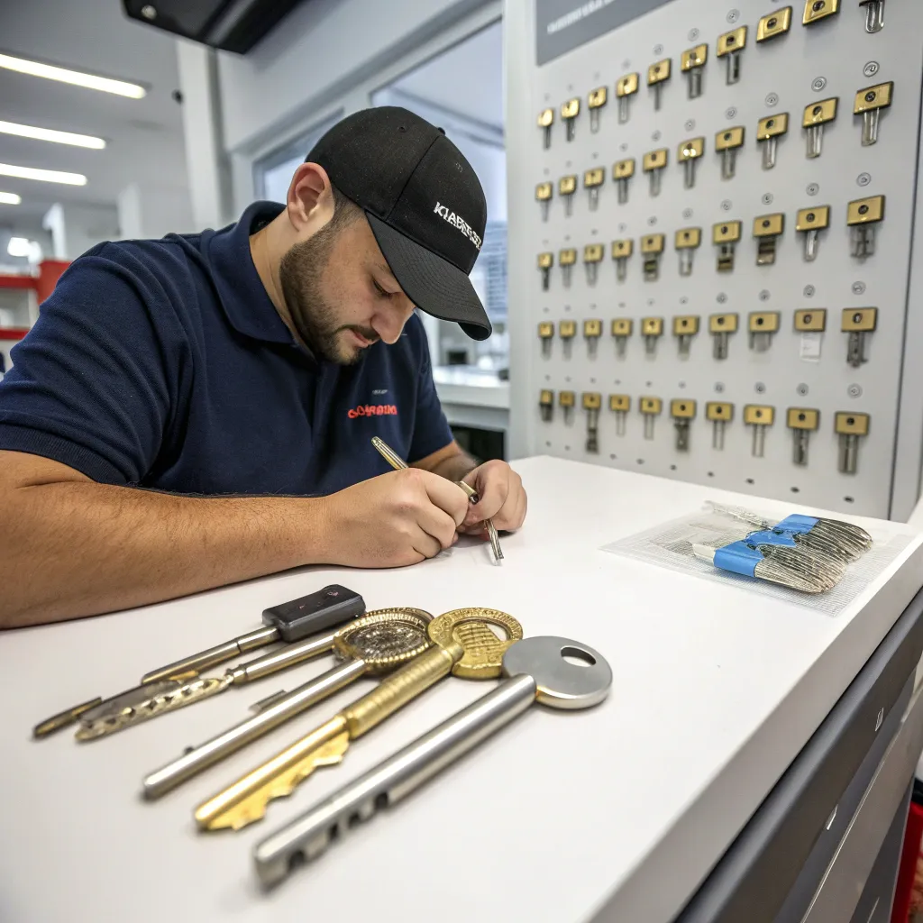 Professional key duplication service